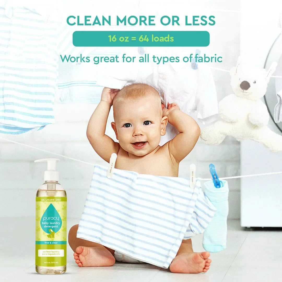 Baby Laundry Detergent – Gentle & Hypoallergenic Formula ec-friendly