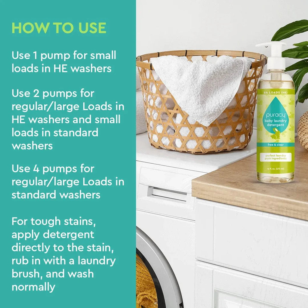Baby Laundry Detergent – Gentle & Hypoallergenic Formula ec-friendly