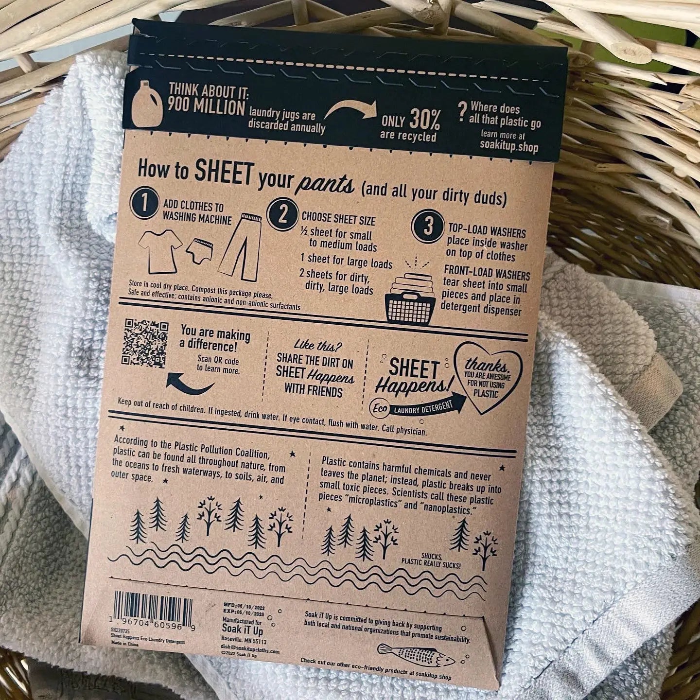 SHEET HAPPENS Eco Laundry Detergent